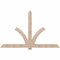 Ekena Millwork Redmond Smooth Timber Gable Bracket, Douglas Fir, 96"W x 60"H x 5 1/2"D x 5 1/2"F, 15/12 Pitch GBW096X60X0606RED00SDF - alternate 1
